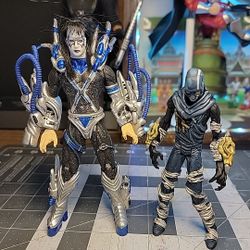 Kiss Psycho Circus Ace Frehley & Stiltman Loose 7" Action Figures McFarlane 1998