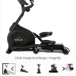 Sole E55 Elliptical Machine 