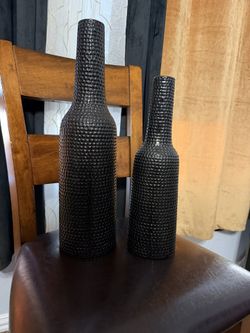 Black Vases
