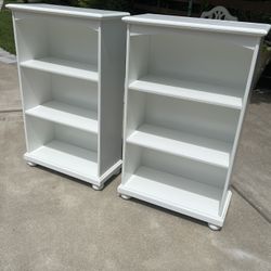 REFINISHED Pottery Barn book shelf $399 for both CAN DELIVER!