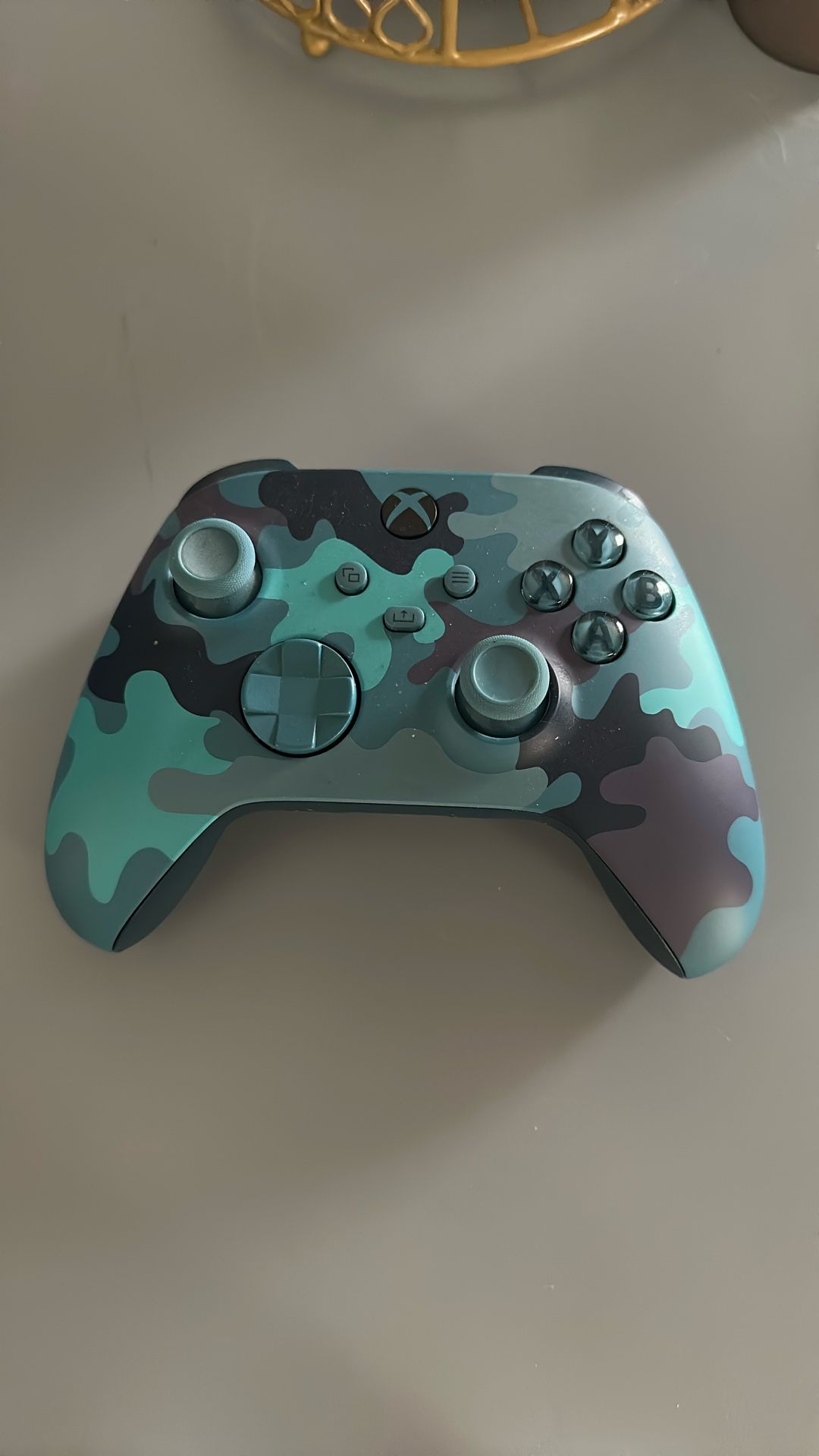 Xbox wireless Controller Blue Camouflage
