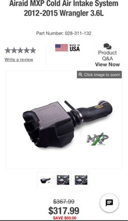Cold air intake Air Raid for Jeep Wrangler