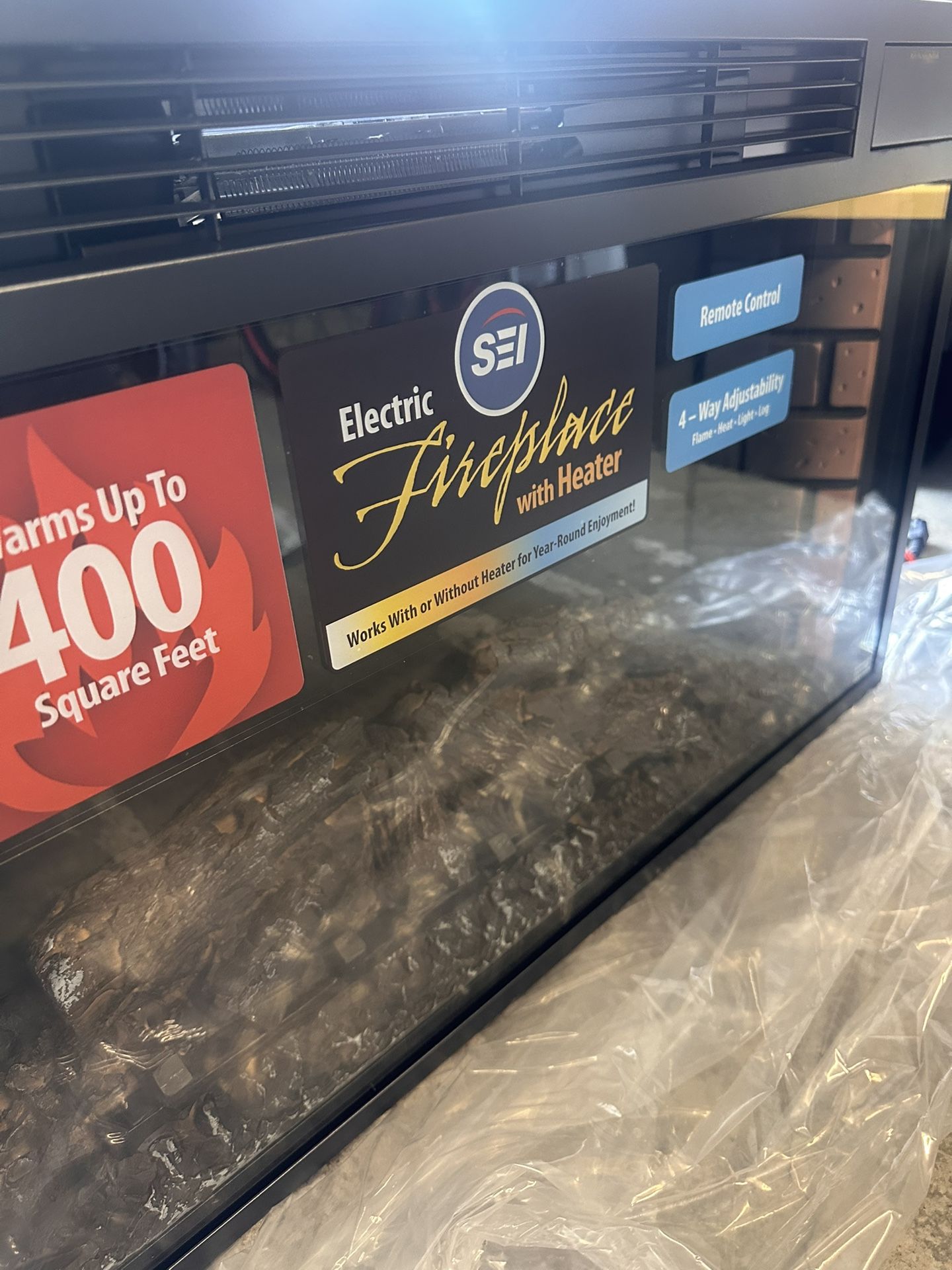 Electric Fireplace New 