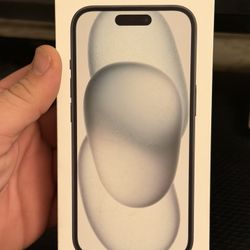 iPhone 15 Black 128gb SEALED 