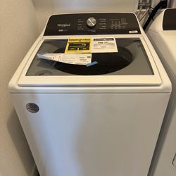 Whirlpool Top Load Washer with 2-in-1 Removable Agitator & Whirlpool electric dryer
