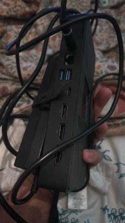 HP docking station and Dell W190s docking station