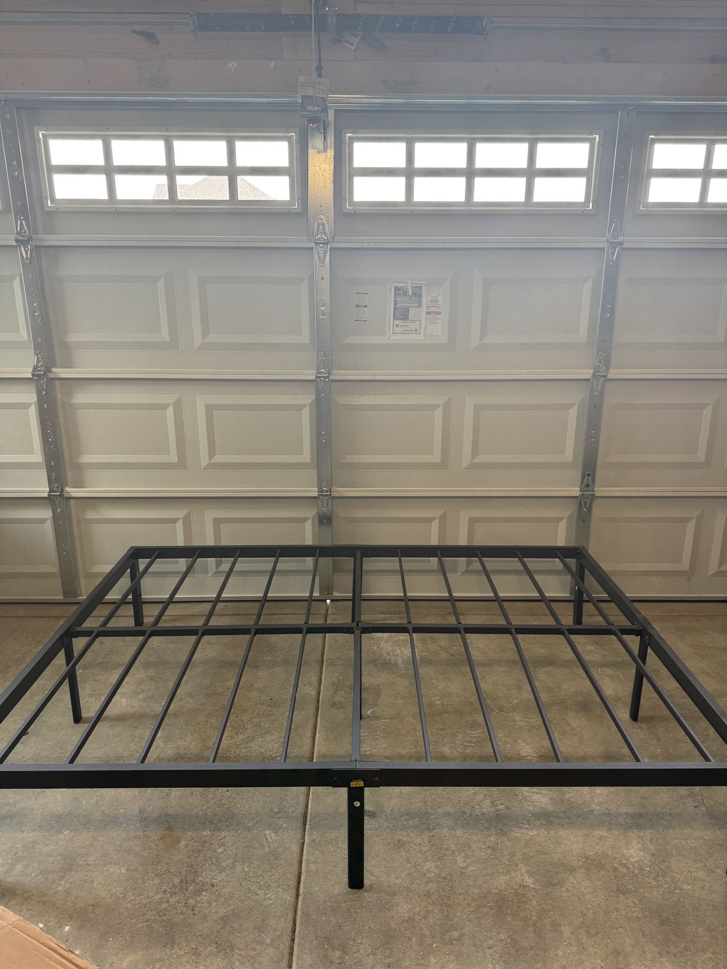 14" Full/twinXL Metal Platform Bed Frame,Heavy Duty Steel Slat/Easy Assembly/No Box Spring Needed