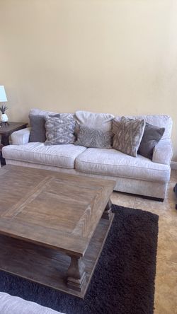Sofa loveseat and Moore