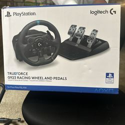 PlayStation G923 Racing Wheel And Pedals