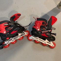 Roller Derby Velocity Adult Adjustable Inline Skates, Size 7-10