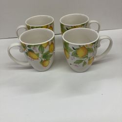 Set De 4 Tasas Princess House 