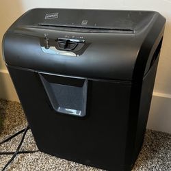 Staples 8-Sheet Cross-Cut Personal Shredder (Model SPL-OXC8A or SPL-NXC83A)
