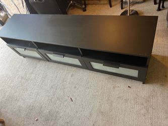 Tv case with 3 drawers