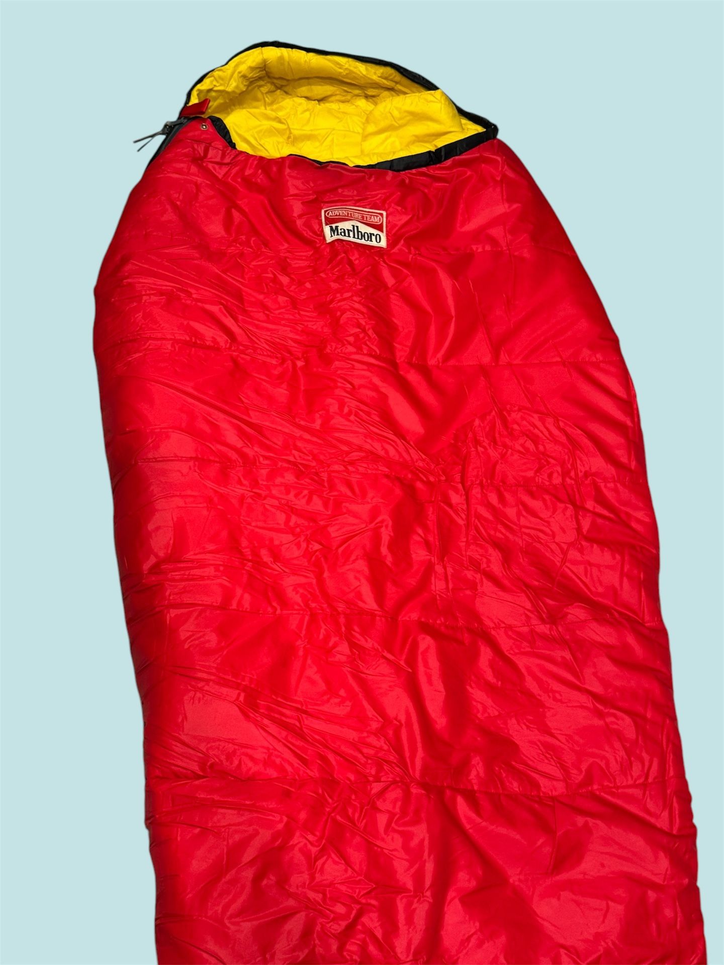 Vintage Marlboro Unlimited Red Sleeping Mummy Bag