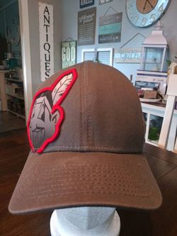 Cleveland Indians baseball cap Gray New Era child youth