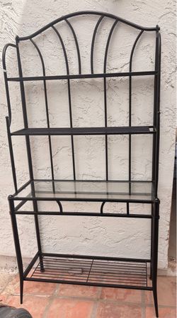 Metal shelf