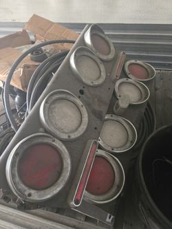 Semi Rear Light Braket