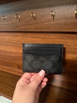 Black Coach Wallet