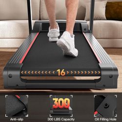 UMAY Foldable Treadmill with Auto Incline, Quiet Treadmills for Home, 12 Preset Programs, 3.0 HP, 9