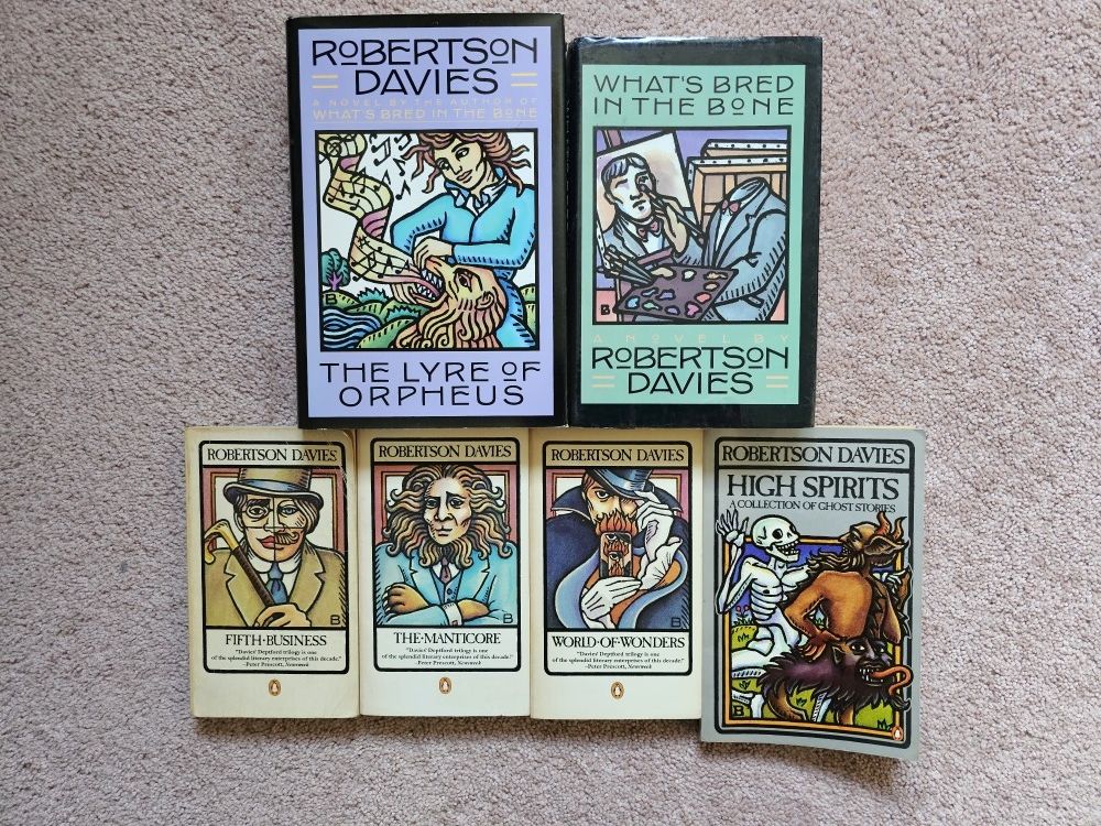 6 Robertson Davies books