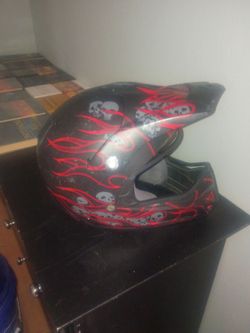 Dirt bike helmet