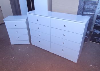 Dresser And Nighstand,Cajonera Gabetero 