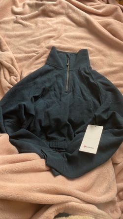 Lululemon cropped waffle neck (XS)