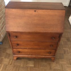 Antique secretary desk