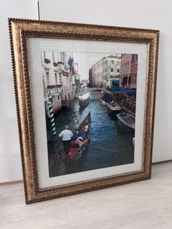 Framed Painting Of Venice