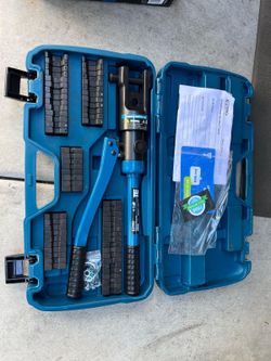 TEMCo Industrial hydraulic cable lug crimping tool TH0005 v2.0 asking $150 thanks