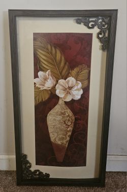 Flower Vase Wall Picture