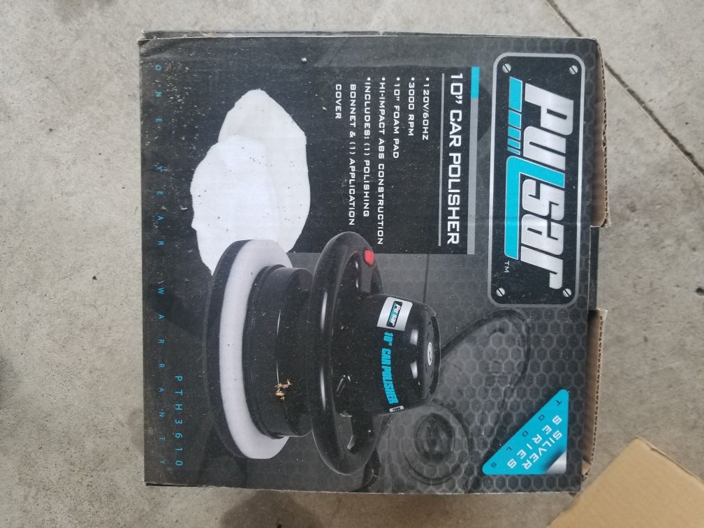 Pulsar 10 inch car polisher buffer