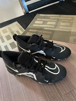 Nike Alpha Football Cleats Black White