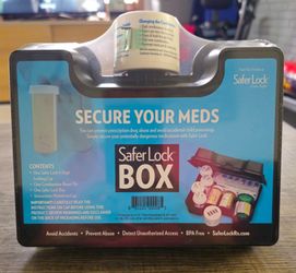 Safer Lock Medication Security Box