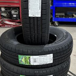 (4) - ST205/75/15 Omni Trail Capability STR Trailer Tires