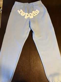 Sp5der Light Blue Sweatpants