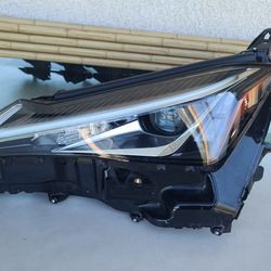 2019 - 2023 LEXUS UX YX200 UX250 LEFT HEADLIGHT DRIVER SIDE FULL LED GENUINE USED OEM.  AA2