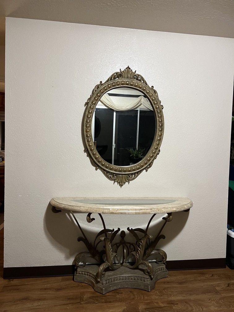 Table And Mirror