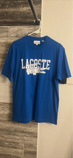 Lacoste Graphic Logo T-Shirt Blue