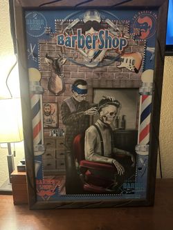 💈Barbershop Framed Picture💈