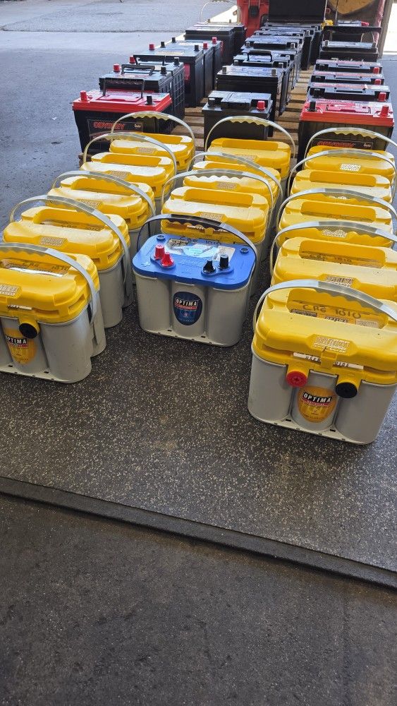 OPTIMA Batteries OPT8014-045 8014-045 D34/78 YellowTop Dual Purpose car truck Battery. Bateria Para Carro Camioneta

PRICE IS FIRM. Optima yellow top 