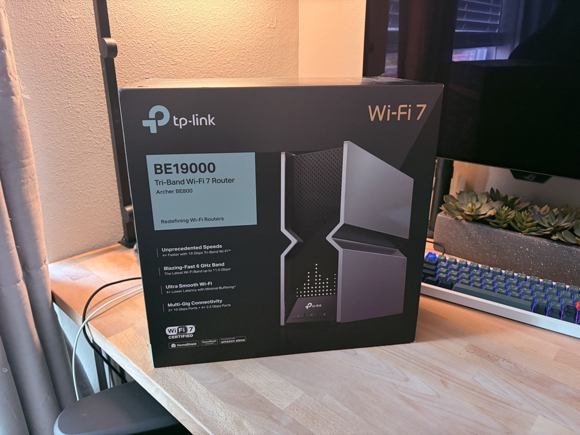 TP-LINK / TPLINK Archer BE19000 WiFi 7 Triband Modem