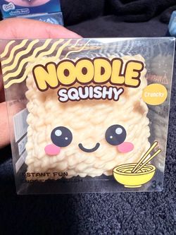 “CRUNCHY NOODLES “ Squishy toy