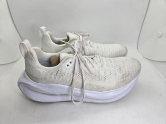 Nike ReactX Infinity Run 4 Shoes Women's 5.5 Triple White Road Running Sneakers
