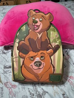 NWT! Disney Loungefly Brother Bear Mini Backpack