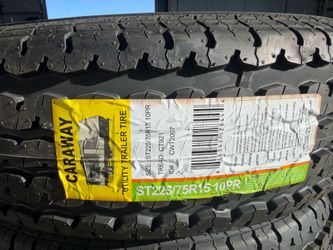ST225/75R15 Caraway 10 ply trailer tire