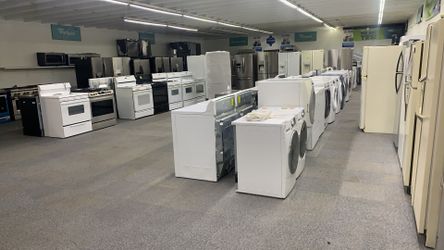 Stoves fridges washers and dryers