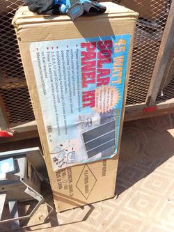 45 Watt Solar Panel Kit