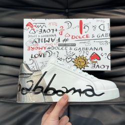 Dolce Gabbana Men’s Sneaker With Box New 