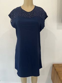 Navy blue dress size medium